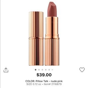 Charlotte tilbury pillow talk lipstick